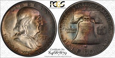 1952-S 50C MS65