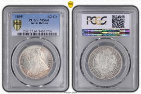 1895 1/2 Cr S-3938 MS64