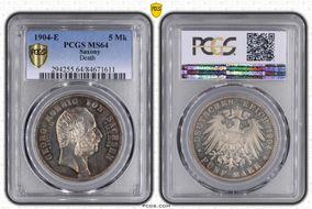 1904-E 5 Mk Death J-133 MS64
