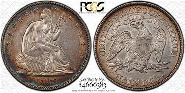 1869 50C WB-3 RPD AU50