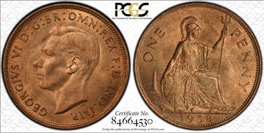 1938 1D S-4114 MS65RD