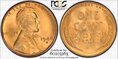 1948-S 1C MS66RD