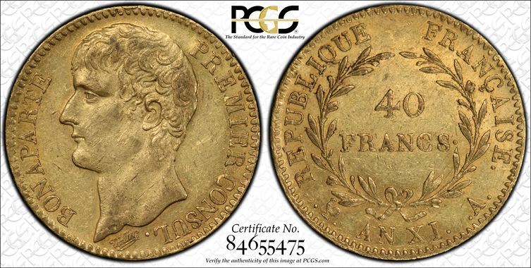 Cert 84655475 - Coin Image