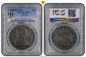 1788-Mo FM 8 R Calico-1132 Yon-M8-88 AU58