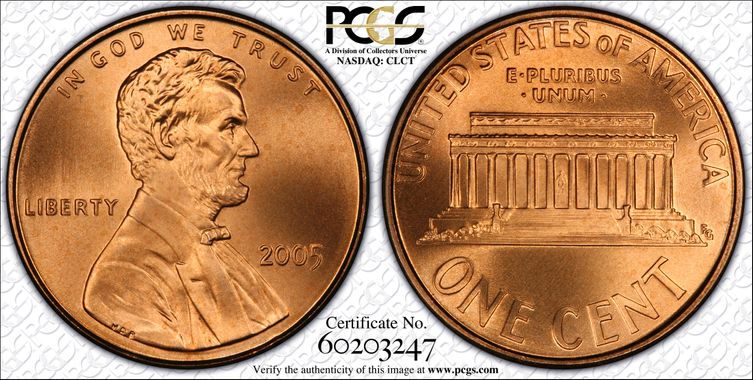 Cert 60203247 - Coin Image