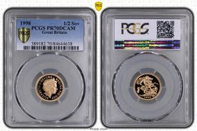 1998 1/2 Sov S-SB4 PR70DCAM