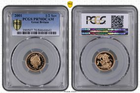 2001 1/2 Sov S-SB4 PR70DCAM