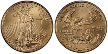 2002 $10 Gold Eagle MS69
