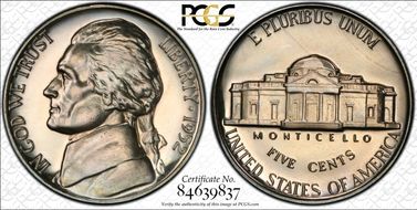 1952 5C Re-Engraved Obv Design FS-401 PR66