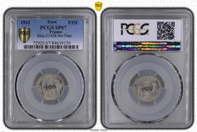 1913 P25C Maz-2142b Essai Ni SP67