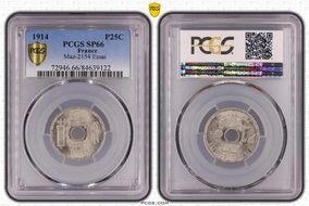 1914 P25C Maz-2154 Essai Ni SP66