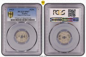 1913 P25C Maz-2153a Essai Ni SP67