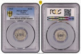 1913 P25C Maz-2152a Essai Ni SP67