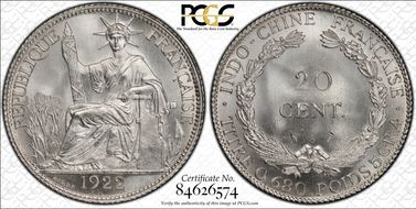 1922-A 20C Lec-222 MS67