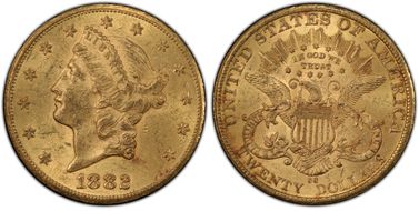 1882-CC $20 MS61