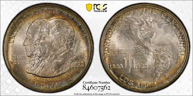 1923-S 50C Monroe MS65