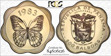 1983-FM 500 B Owl Butterfly PL69