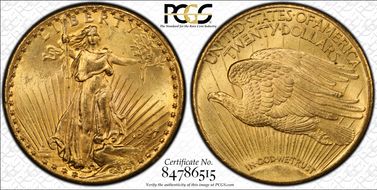 1927 $20 MS64