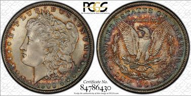 1900-O $1 MS66