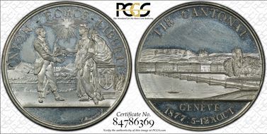 1877 Medal Geneve R-613b SP63