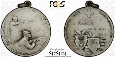 1912 Medal Vaud R-1613a Matte SP64