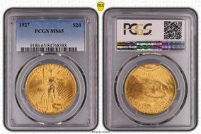 1927 $20 MS65