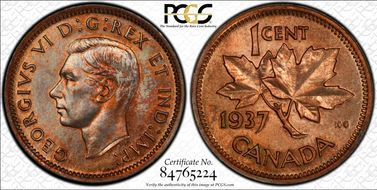 1937 1C Matte SP65RD