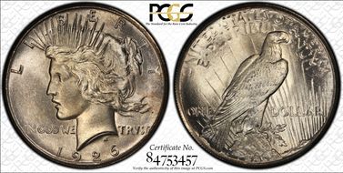 1926 $1 MS66