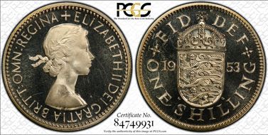 1953 Shil S-4139 English Rev PR66DCAM