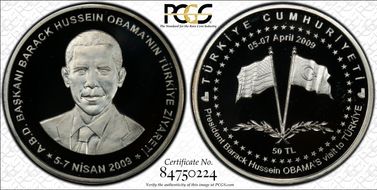 2009 200 L Barak Obama PR69DCAM