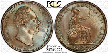 1837 1/2D S-3847 MS65BN