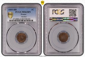 1855-BB  1C Gad-86 F-102 Ancre MS63BN