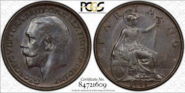 1911 1/4D S-4059 Blackened finish MS65