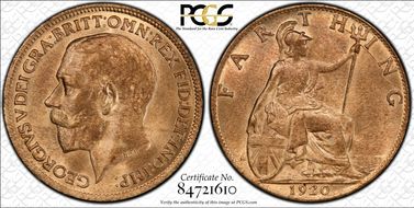 1920 1/4D S-4060 MS65RD