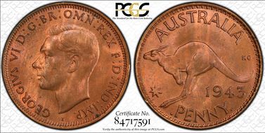 1943-I (b) 1D KM-36 MS64RB