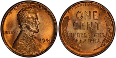 1941 1C MS67+ RD