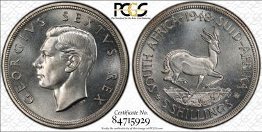 1948 5 Shil PL65