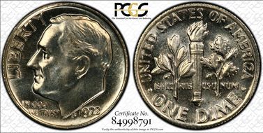 1972 10C MS66