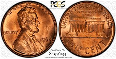 1964 1C MS64RD