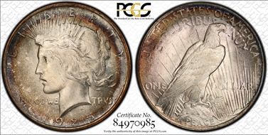 1925 $1 MS64
