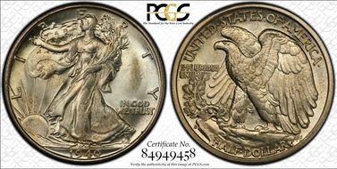 1940-S 50C MS65+