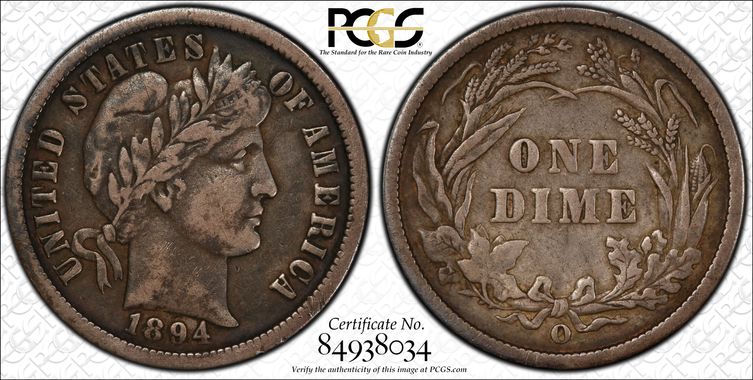 Cert 84938034 - Coin Image