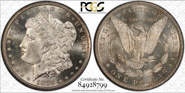 1883-CC $1 MS63PL
