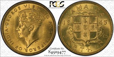 1945 1/4D KM-30 MS65