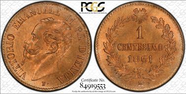 1861-M 1C MS65RD