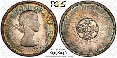 1964 S$1 Confederation MS63