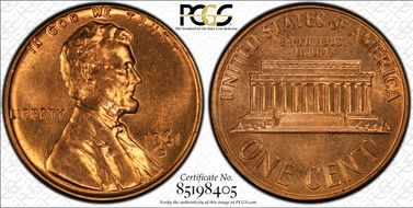 1961-D 1C D/Horiz D, FS-501 MS66RD