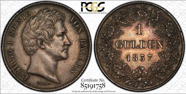 1837 Gulden AU53