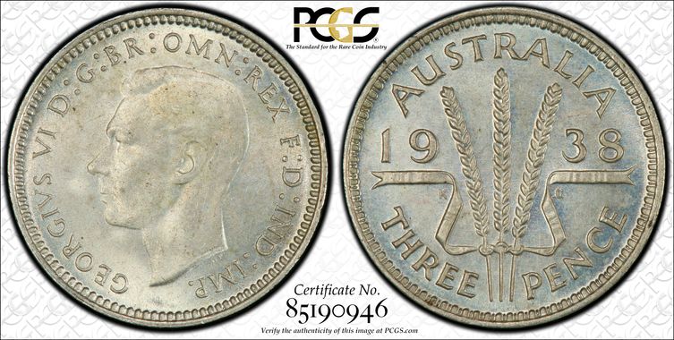 Cert 85190946 - Coin Image