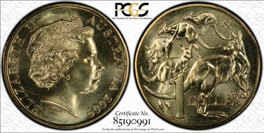 2009 $1 Master Mintmark MS65